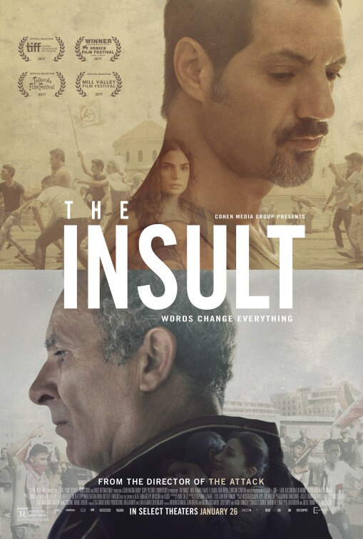 L’ Insulte (The Insult) poster