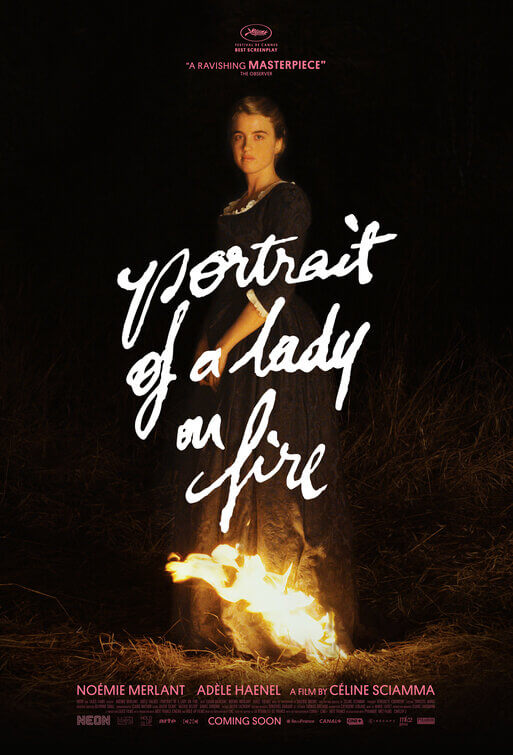 Portrait of a Lady on Fire (Portrait de la jeune fille en feu) poster